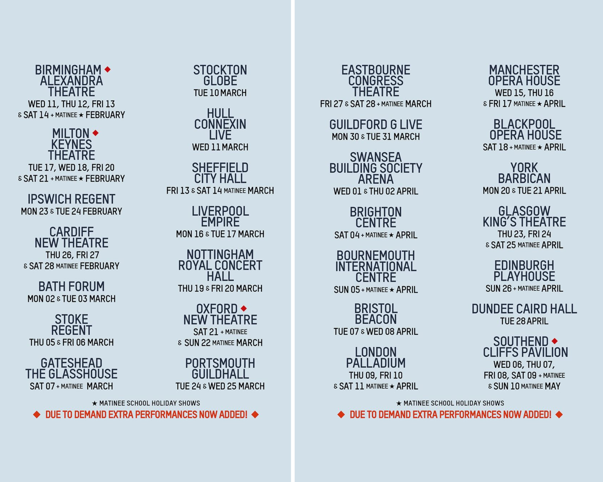 Diversity SOUL Tour Poster 2026